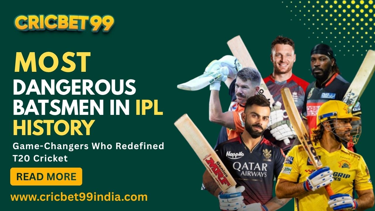 Read more about the article Most Dangerous Batsmen in IPL History: Game-Changers Who Redefined T20 Cricket