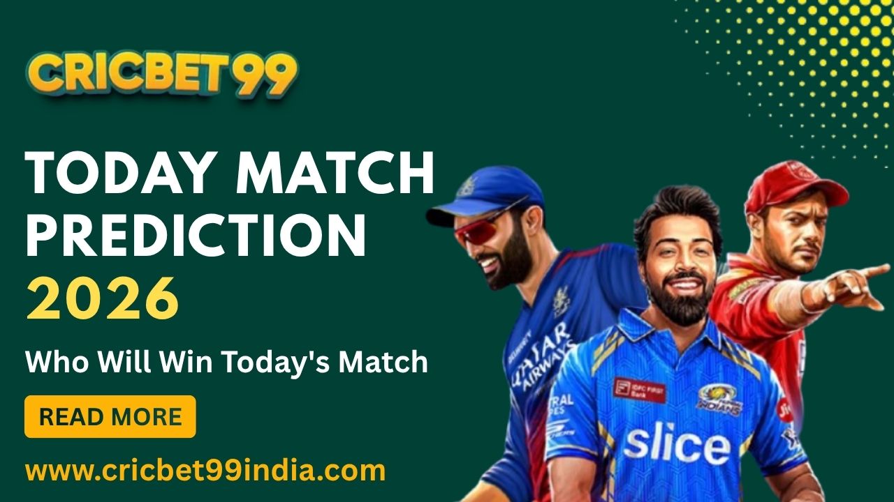 Read more about the article Today Match Prediction 2026: Who Will Win Today’s Match | Accurate Cricket Match Prediction 100% Sure