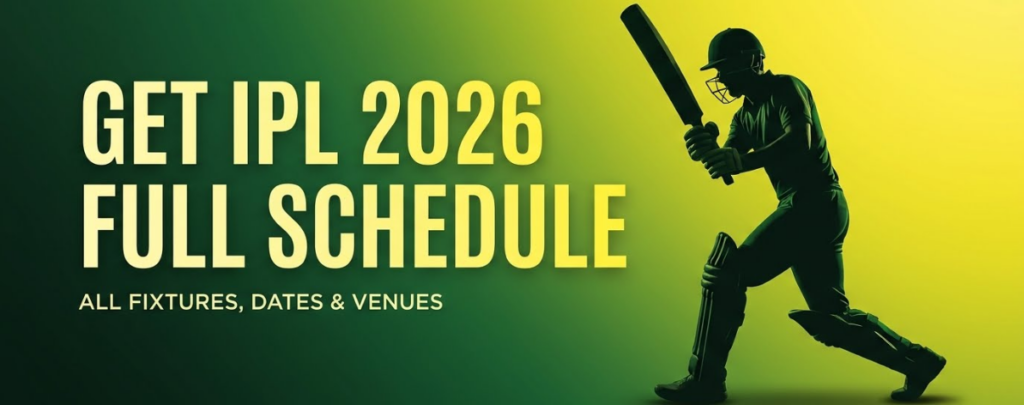 ipl 2026 full schedule