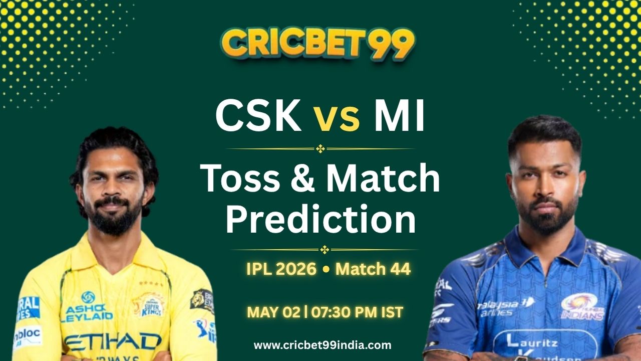 Read more about the article CSK vs MI Dream11 Prediction Today Match 44th IPL 2026