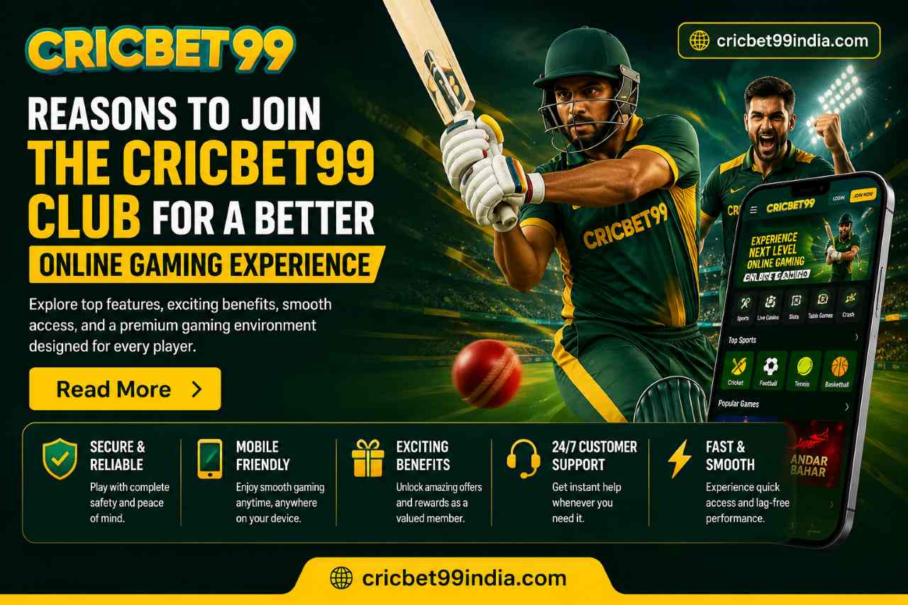 Read more about the article Reasons to Join Cricbet99 Club for a Better Online Gaming Experience